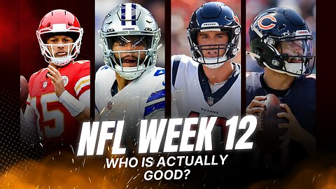 Week 12 | Cowboys upset Eagles, Texans upset Bills, and Are the Chiefs Back?