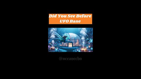 Scuba Diver Accidentally Finds Alien Restaurant Deep Under the Ocean