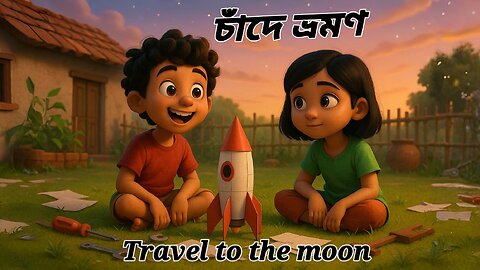 চাঁদের বুড়ির চা-দোকান – Travel to the moon
