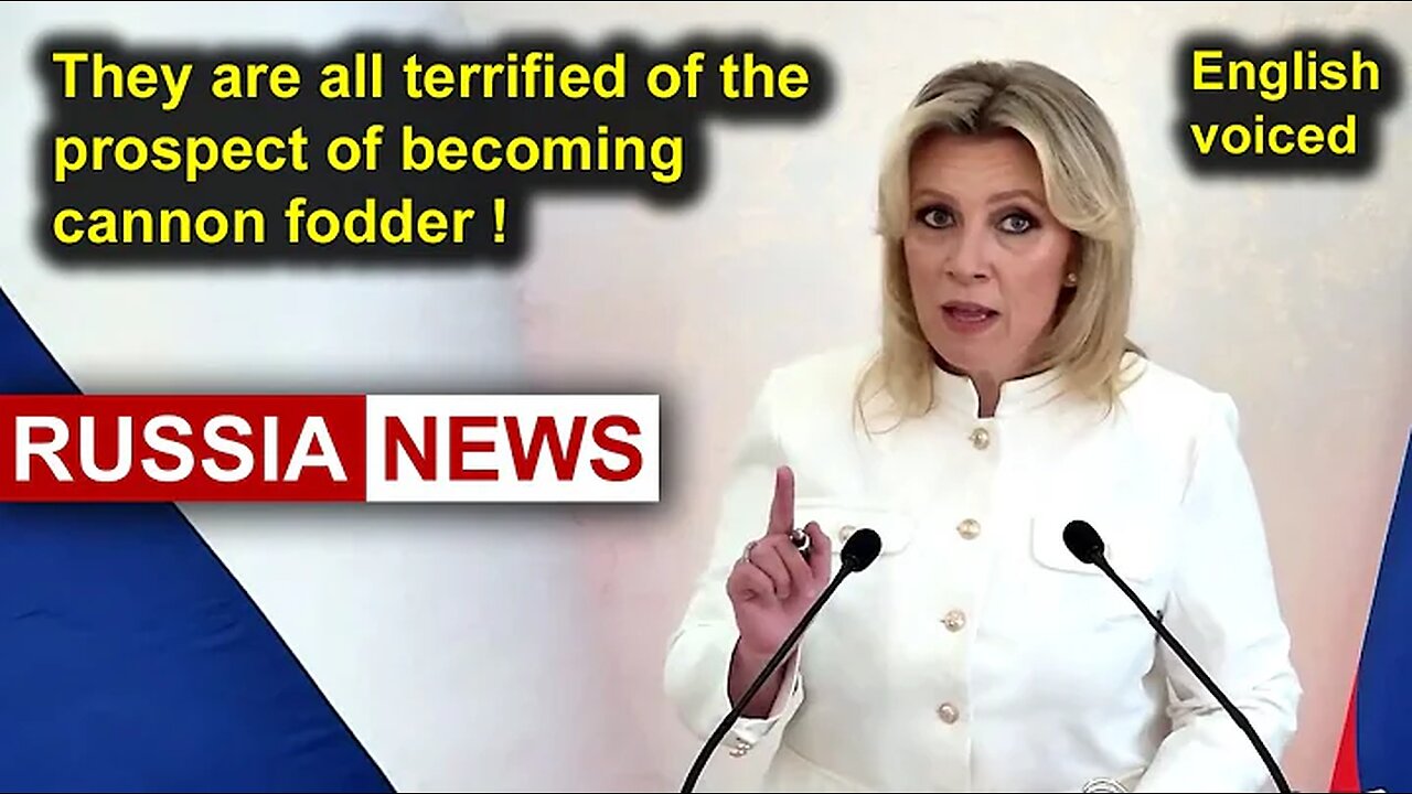 They are all terrified of the prospect of becoming cannon fodder!