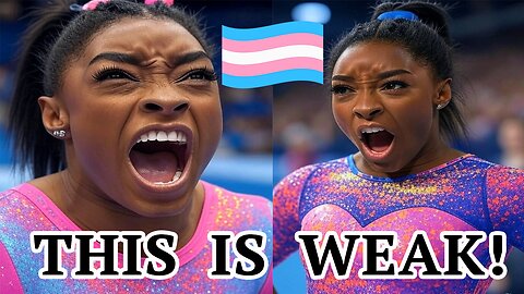 COWARD Simone Biles posts CRYPTIC MESSAGE after FLEEING X when TRANSGENDER sports issue BACKFIRES!