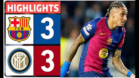 Barcelona vs Inter Milan 3-3 - Highlights & All Goals - Champions League 2025