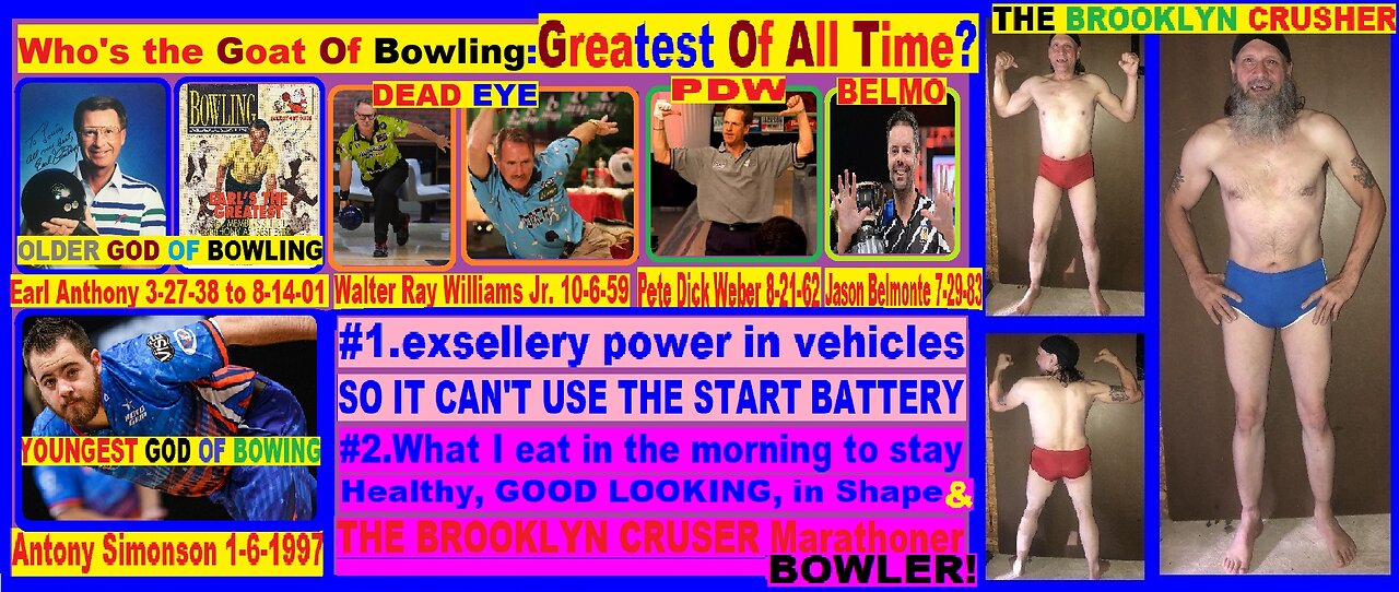 Who's THE GREATEST Of All Time Bowler? The Brooklyn Crusher?NO! how about the top 5!
