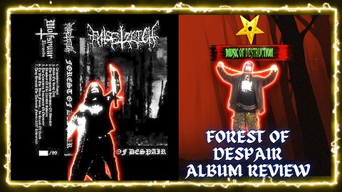 ☠A Raw Black Metal Journey Into The Abyss | Entsetzlich - Forest Of Despair Review☠
