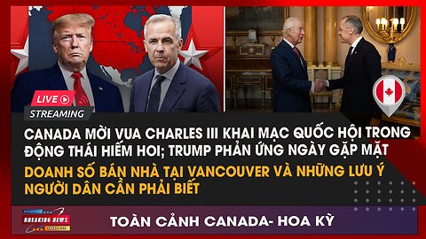 🔴Kế hoạch xây dựng nhà ở của TT Carney; Cảnh báo du lịch Canada người dân cần biết|VietCan Digital