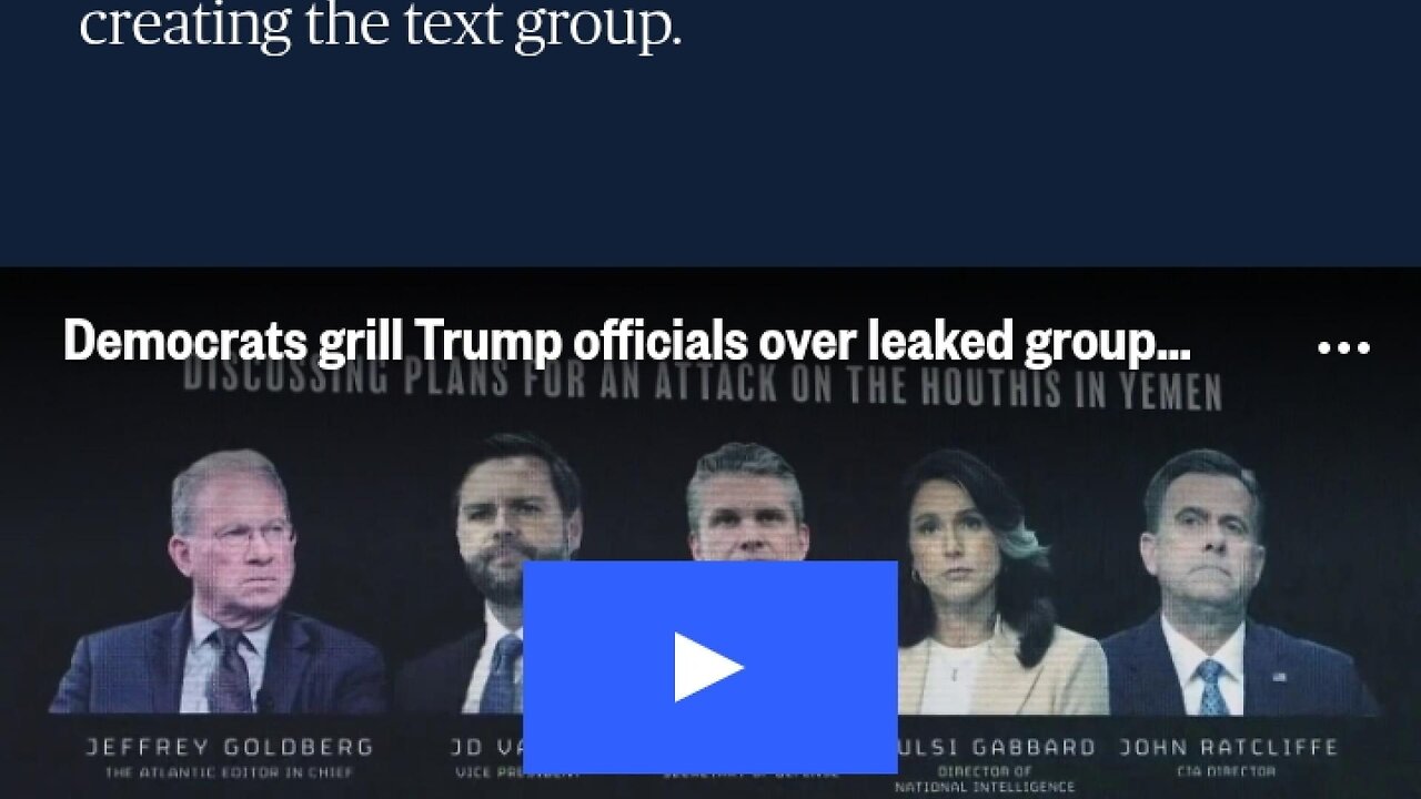 Trump officials downplay group text and FDA approves new UTI antibiotic: