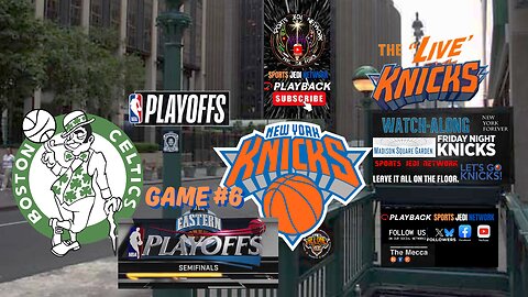 🏀 Boston Celtics at New York Knicks WATCH ALONG GAME#6 with SPORTS JEDI NETWORK & REACT IN THE CHAT