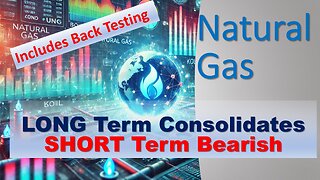 Natural Gas LONG Term CONSOLIDATES SHORT Term Bearish