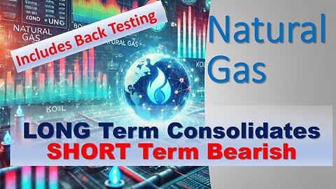 Natural Gas LONG Term CONSOLIDATES SHORT Term Bearish