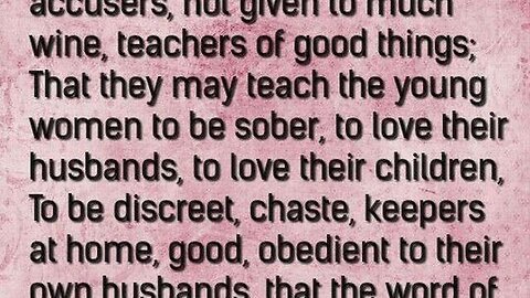 "Empowering Mentorship: Older Women Educating Younger Women According to Titus 2 3-5 KJV"