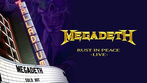 Megadeth Rust In Peace Live ( Full Show )
