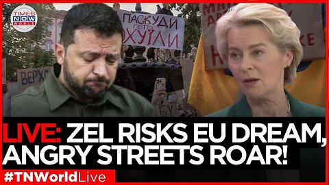 LIVE NEWS | Ukraine Signs Key Bill to Unlock EU Membership Talks | TIMES NOW WORLD