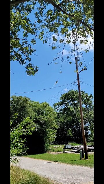 Today 07-29-2025 Flying Over Our House Crop Dusting