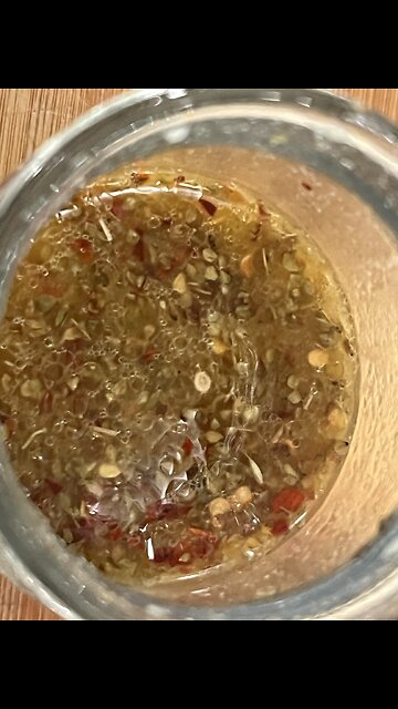 Homemade Red Wine vinaigrette