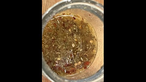 Homemade Red Wine vinaigrette