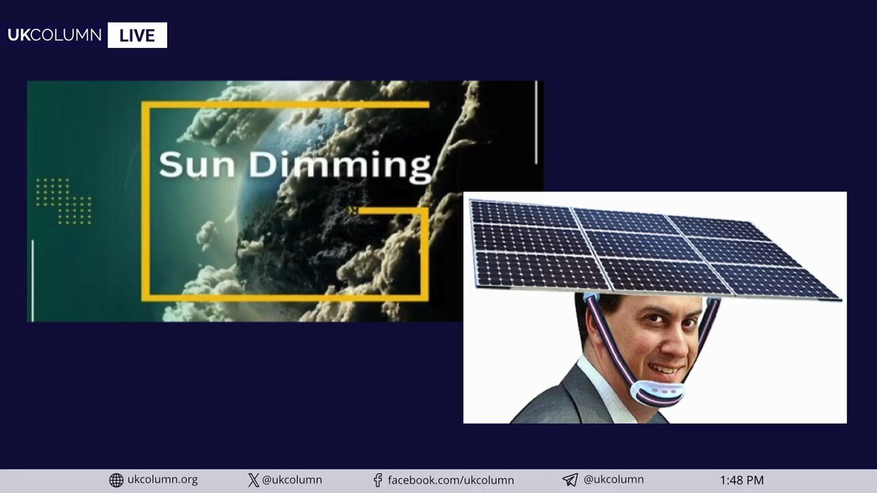 Sunlight Blocking and the SATAN Project: UK Geoengineering Steps Up - UK Column News