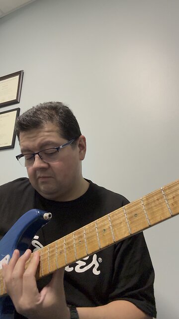 Pentatonic scales Am7b5 pentatonic