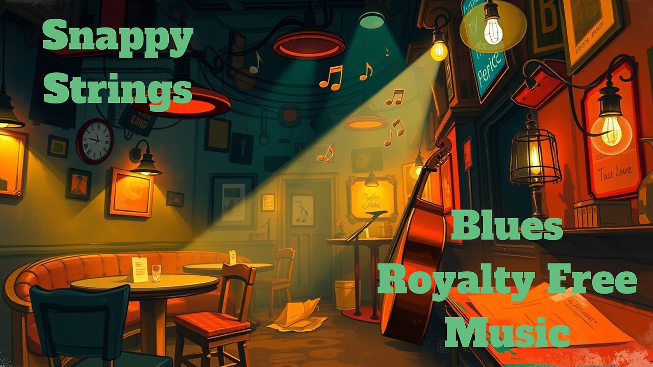 Snappy Strings | Blues Royalty Free Music | No Copyright Music | Blues Instrumental