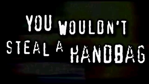 You Wouldn't Steal a Car Ad