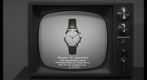 The first television commercial in history It was a 10-second ad!!