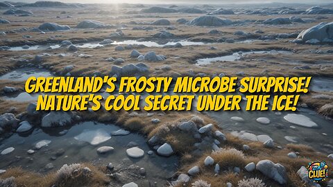 Greenland's Melting Permafrost Reveals Ancient Microbial Life