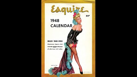 Esquire Calendar 1948