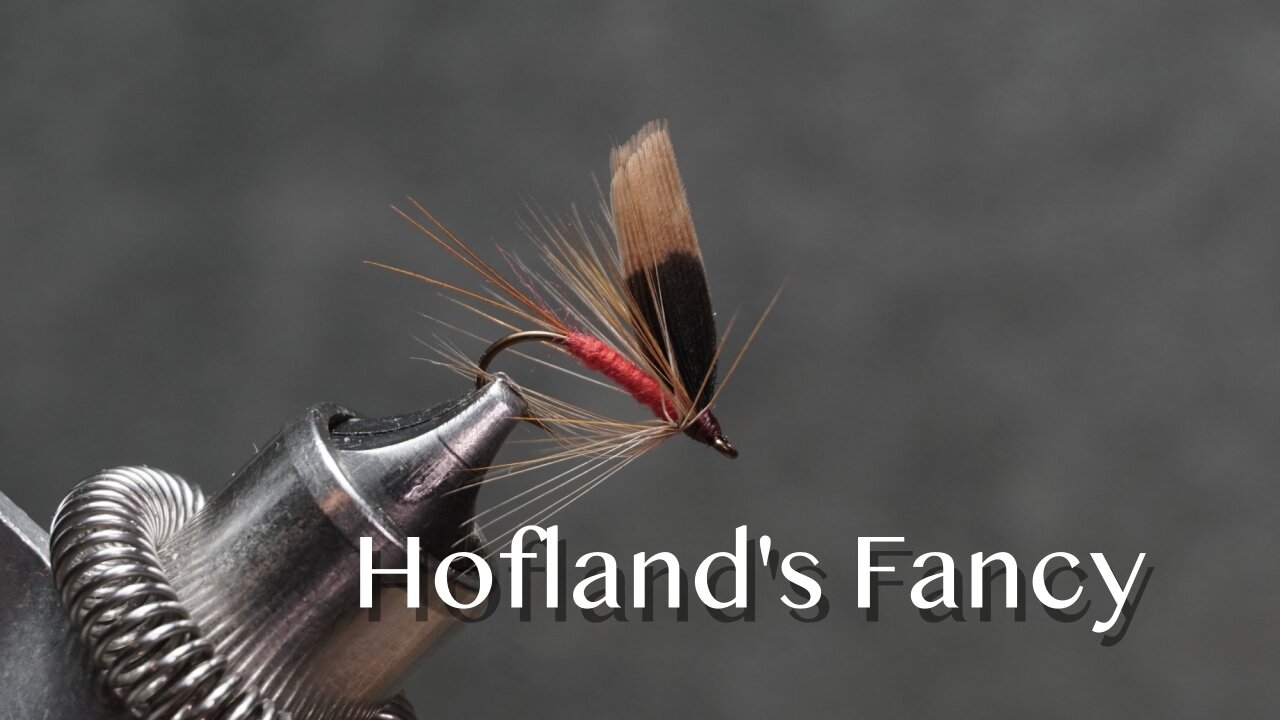 Hofland’s Fancy: a trout fly from Favorite Flies and Their Histories (1892) by Mary Oris Marbury