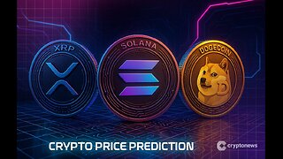 Crypto Price Prediction Today 24 July – XRP, Solana, Dogecoin