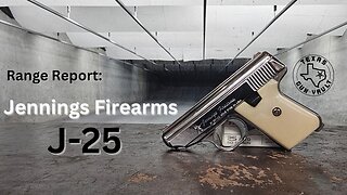 Range Report: Jennings Firearms J-25 (Model 25 in .25 ACP) - An infamous Saturday Night Special?