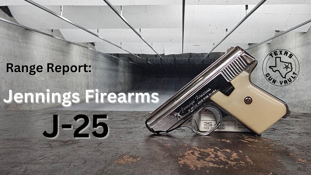 Range Report: Jennings Firearms J-25 (Model 25 in .25 ACP) - An infamous Saturday Night Special?