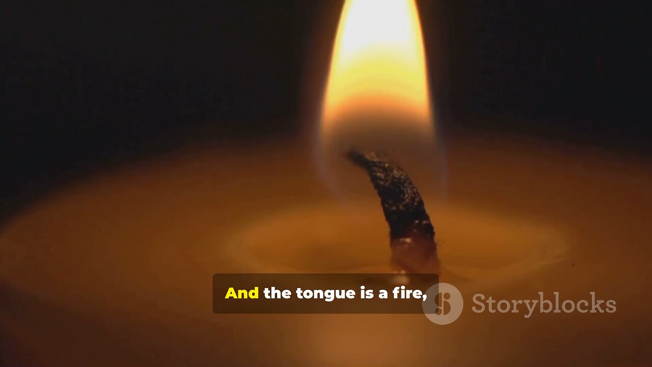 Is Your Tongue Setting the World on Fire | James 3:26