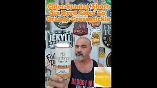 Cider Sunday Short Six Byrd Cider Co. Orange Creamsickle