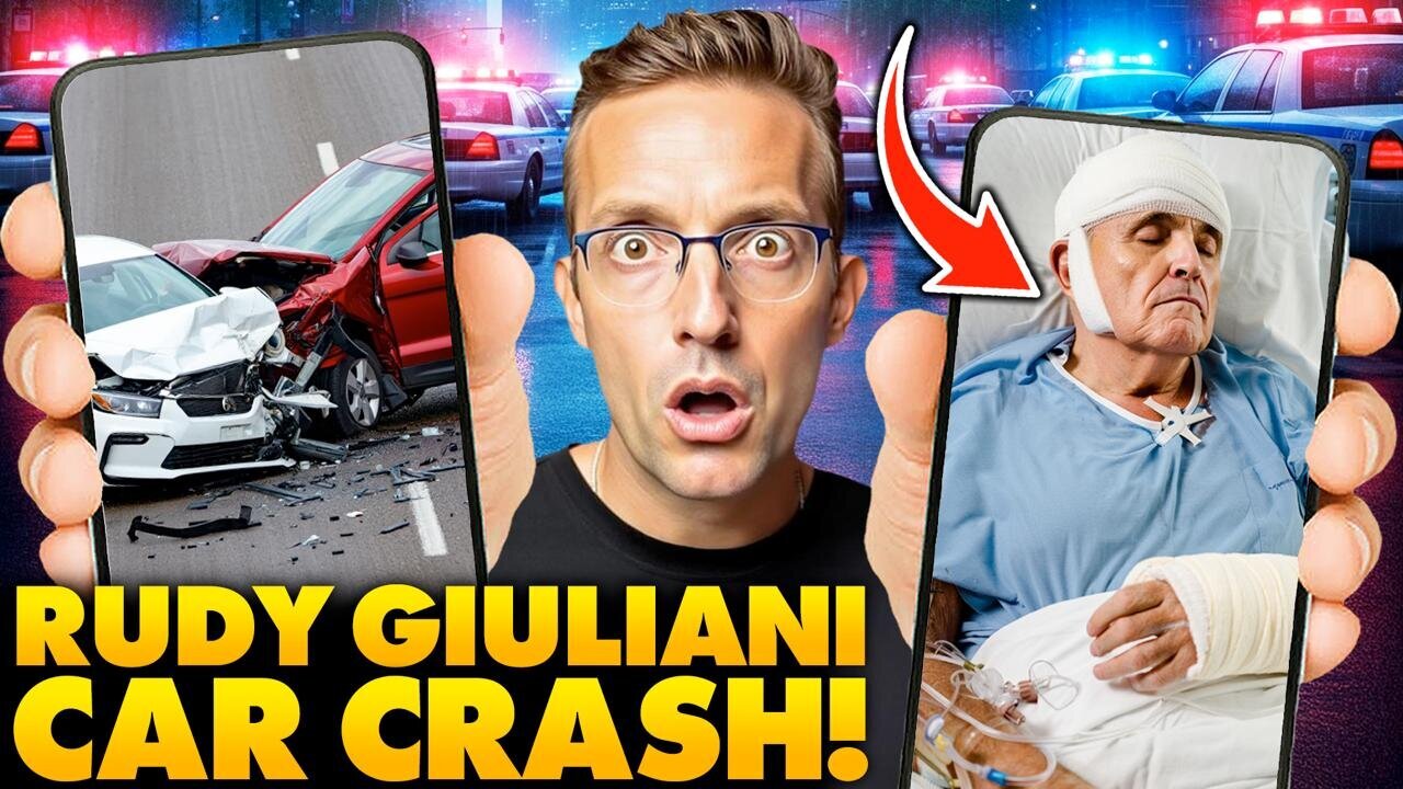 Rudy Giuliani in Critical Condition in Hospital After Mysterious Car Crash - Severe Injuries, Pray…🙏