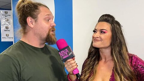 Nina Samuels gets an exclusive with Wolfgang: June 30, 2022 @wwefree