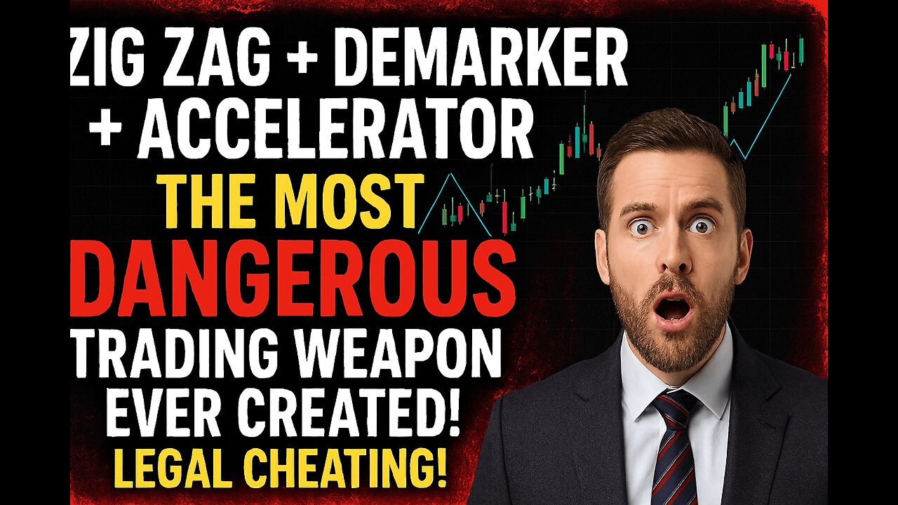 Zig Zag + DeMarker + Accelerator = The Most DANGEROUS Trading Weapon Ever Created! LEGAL CHEATING!