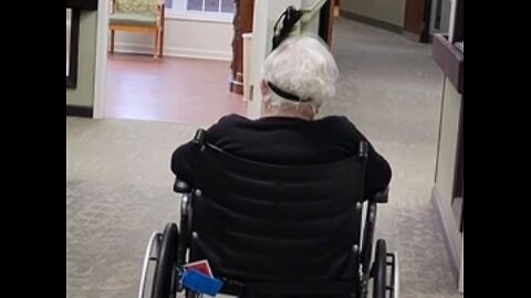 When you're 95 -- Not going home anymore #centenarian #funnyoldpeople