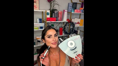 How I tighten and melt Fat under chin + Face ❤️Mini Radio Frequency Beauty Tool