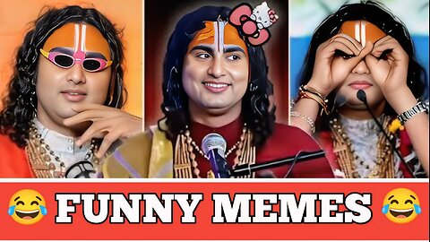 Aniruddhacharya new funny video😂 | Episode:-32 | Aniruddha Acharya funny meme | Dank Indian memes