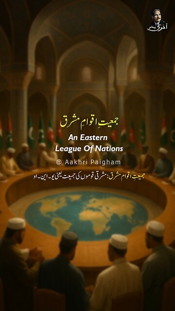 Jamiat-e-Aqwam-e-Mashriq - Zarb-e-Kaleem-167 - جمعیتِ اقوامِ مشرق - Dr. Allama Iqbal