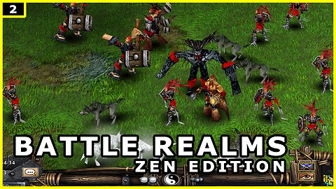 ⚔ Battle Realms LIVE – CUSTOM MAP - Dragon Clan vs AI! (TAKE 2) 🌾🔥