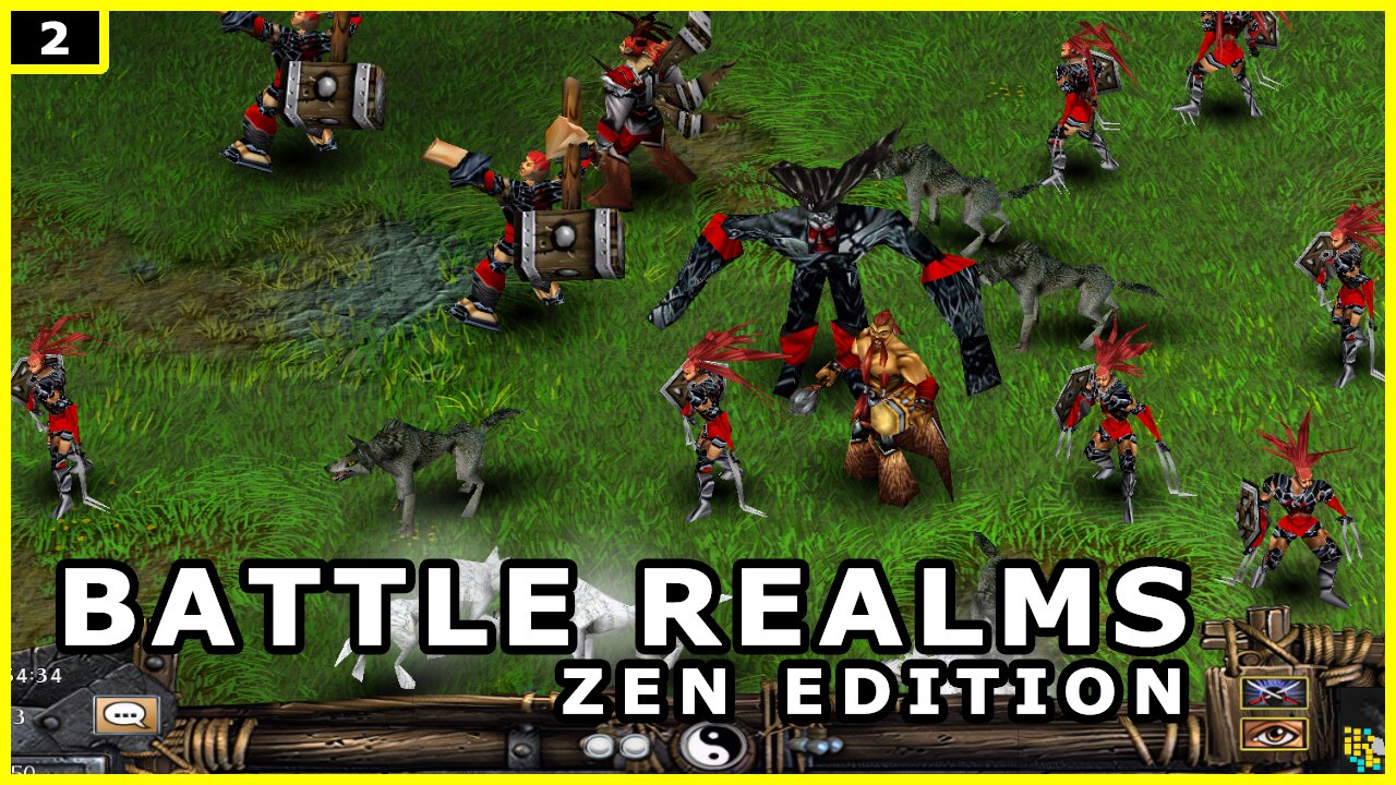 β Battle Realms LIVE β CUSTOM MAP - Dragon Clan vs AI! (TAKE 2) πΎπ₯