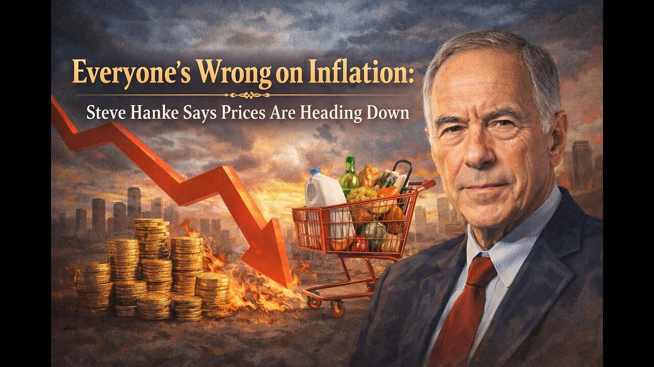 Inflation Is About to FALL—Steve Hanke Explains Why Tariffs Won’t Stop It