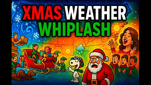 The Christmas Forecast Just Took a WILD Turn… Arctic Blast to Sudden Warm Whiplash!