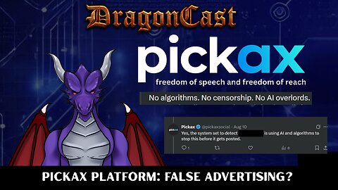 Pickax Platform: False Advertising?