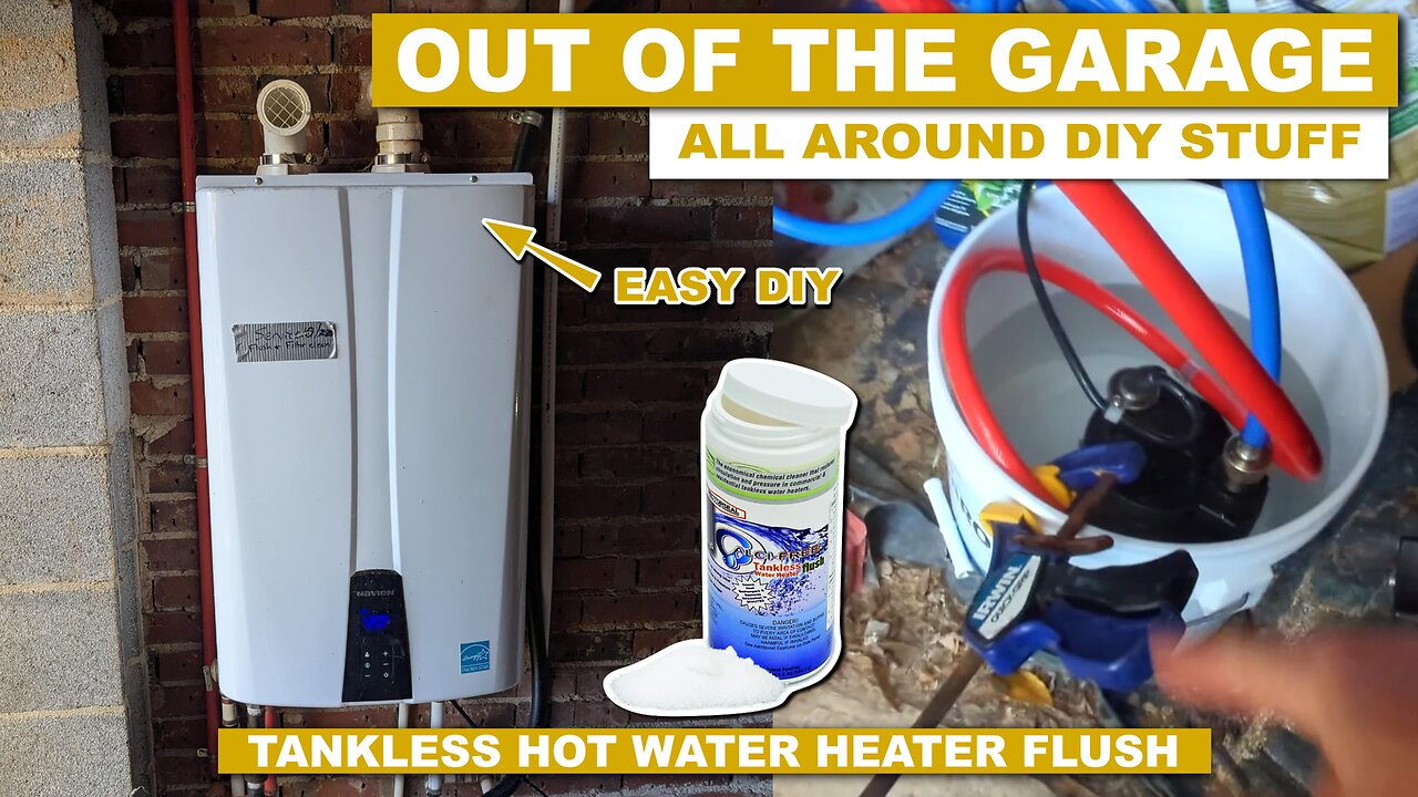 Tankless Hot Water Heater Flush - A Simple DIY Job
