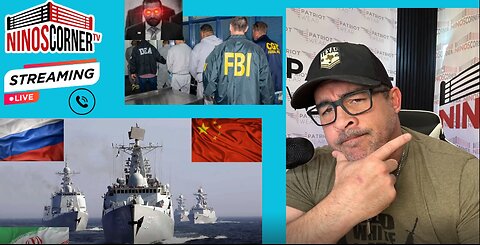 China Iran & Russia Run Joint Naval Drills! Kash Patel Takes Down 7 Cartel Leaders!