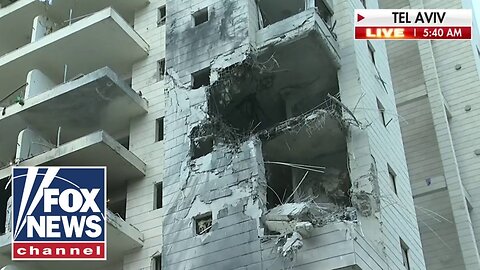 BREAKING_ Iranian missiles strike residential buildings in Central Israel