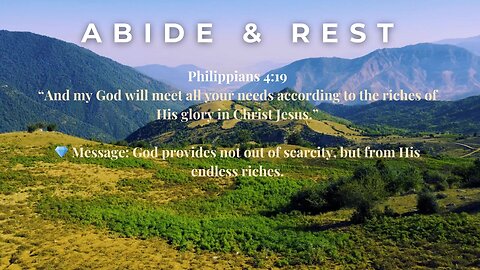 Peaceful Flute Devotionals | Abide & Rest in His Presence