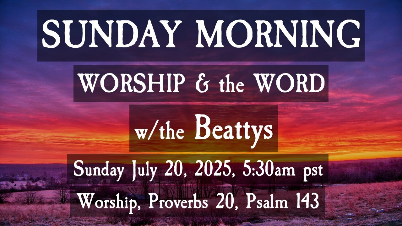 🌞 SUNDAY MORNING ✝️