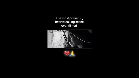 THE MOST POWERFUL HEARTBREAKING SCENE EVER FILMED #truth #jesus #mary #joseph #ihs #christ #church #